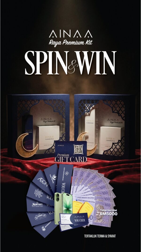 CLEANSER  + CLEANSING BALM (QR BOX) KEMPEN RAYA AINAA